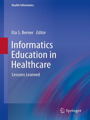 cover image of Informatics Education in Healthcare